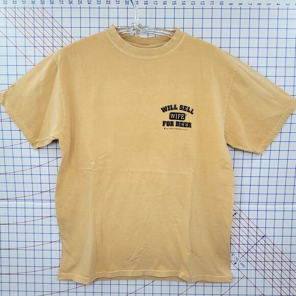 Crazy Shirts Y2K Hawaii Beer-Dyed Tee – Vintage‎ Graphic Surf Style - Picture 3 of 14